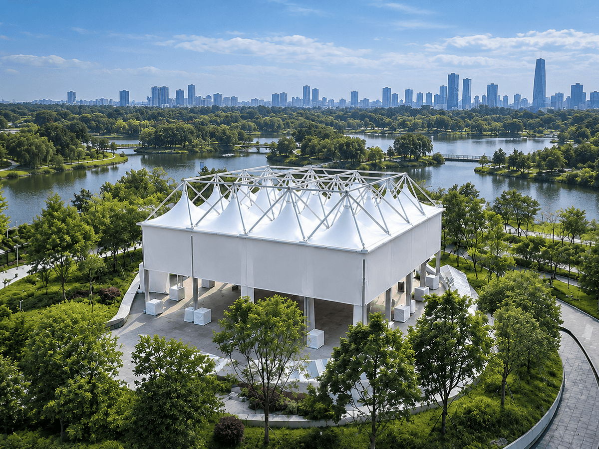 Grid Structure Tent