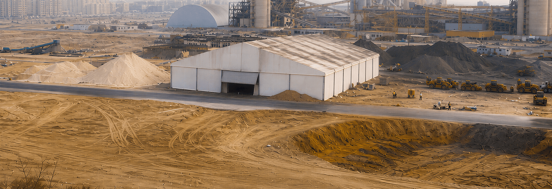 Industrial Storage Tent