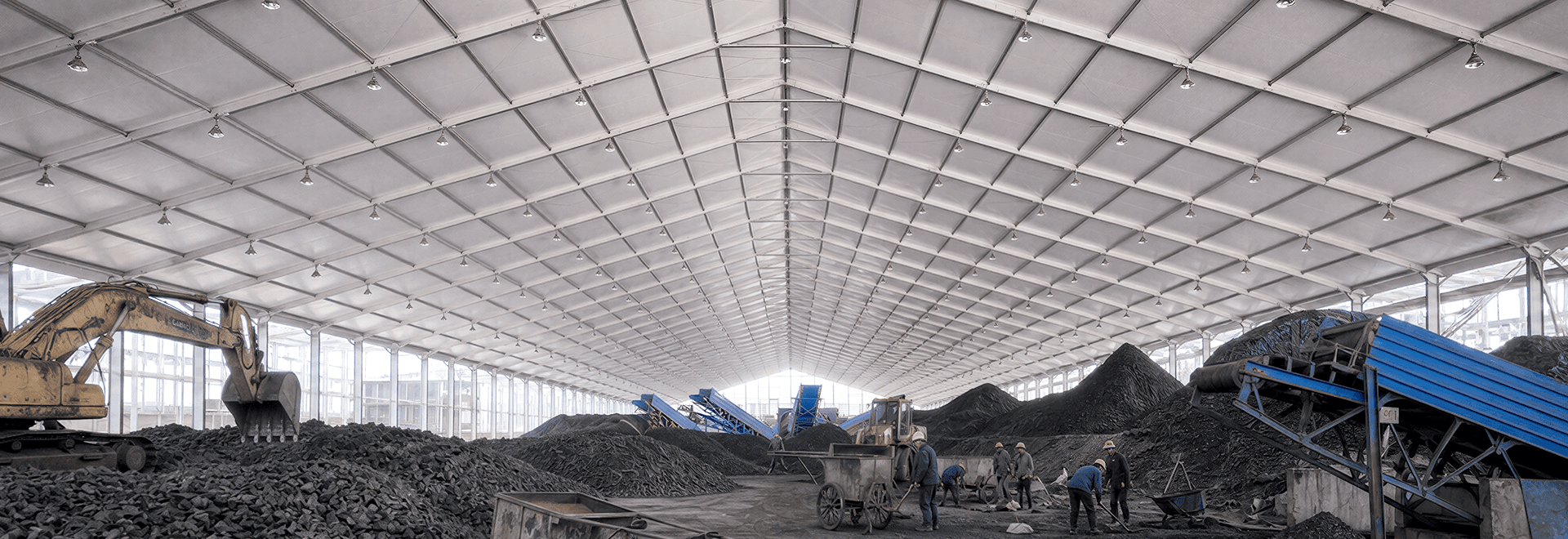 Demountable Industrial Aluminum Alloy Warehouse Tent
