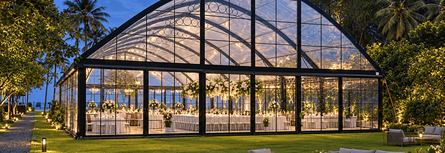 Garden Marquees: A Fresh Choice for Brand Salons
