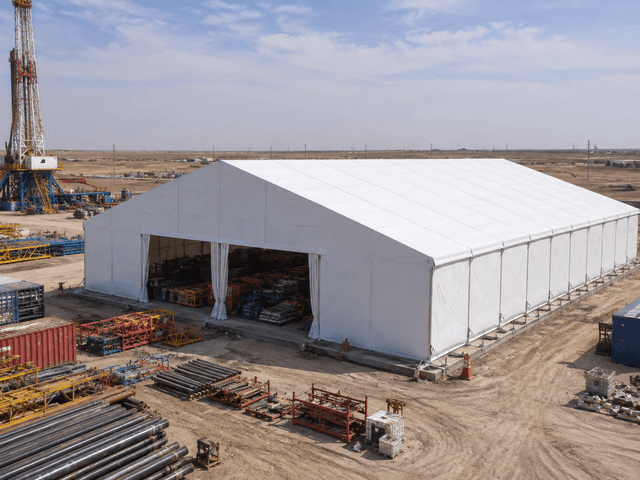 Oilfield Storage Tent