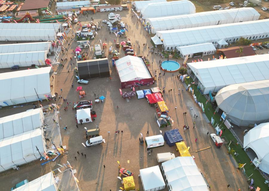 Exhibition tent structures